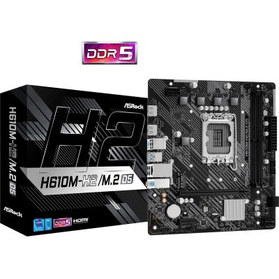 12. ASRock H610M-H2/M.2 D5 Motherboard