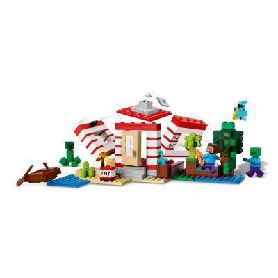 18. LEGO Minecraft 21275 TNT Jungle House