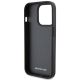 7. Mercedes AMG Leather Debossed Lines case for iPhone 15 Pro Max - black
