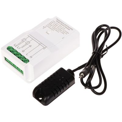 INTELLIGENT SWITCH WITH TEMPERATURE AND HUMIDITY MEASUREMENT ATLO-TSH2-TUYA Wi-Fi, Tuya Smart