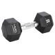 13. HMS HEX PRO 10 KG dumbbell