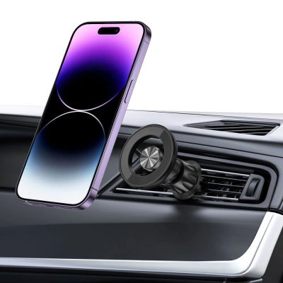 5. Tech-Protect N54 Car Phone Holder with MagSafe for Air Vent - Black