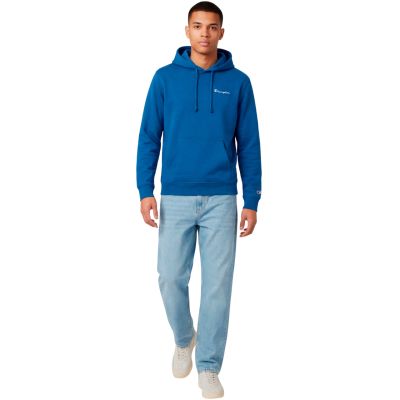5. Champion Hooded Sweatshirt Men's Blue 221791 BS220