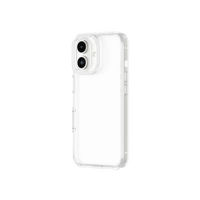 2. AmazingThing Minimal Case for iPhone 16 Silicone Case - Transparent