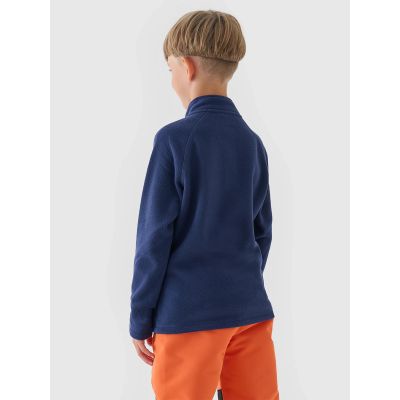 2. Boy's fleece thermal underwear (top) 4F Junior 4FJWAW24UFLEM050-31S