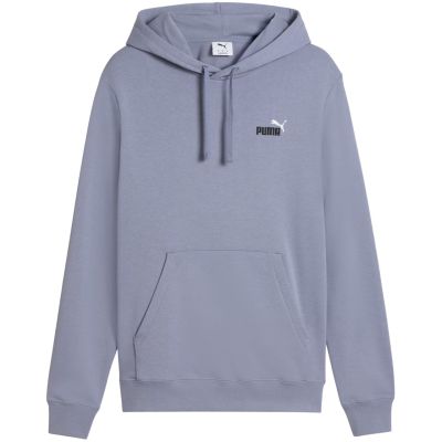 Men's Puma ESS 2 Color Small No. 1 Logo Hoodie Gray 684719 65