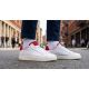 7. K-swiss LOZAN KLUB LTH WHITE/MARS RED/SNOW WHITE-M sneakers (07263-113-M)