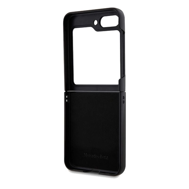 7. Mercedes Leather Urban case for Samsung Galaxy Z Flip 5 - black
