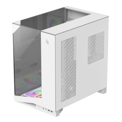 11. GameMax NEX C56 VC WH Midi Tower Computer Security & Mounts White