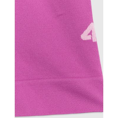 8. Girls' seamless sports short leggings 4F 4FJRSS26TFSTF140-53S