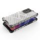 6. Honeycomb Case armor cover with TPU Bumper for Xiaomi Redmi K40 Pro+ / K40 Pro / K40 / Poco F3 red