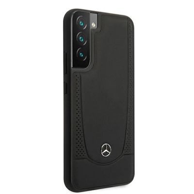 4. Mercedes Leather Urban Line Case for Samsung Galaxy S22+ - Black
