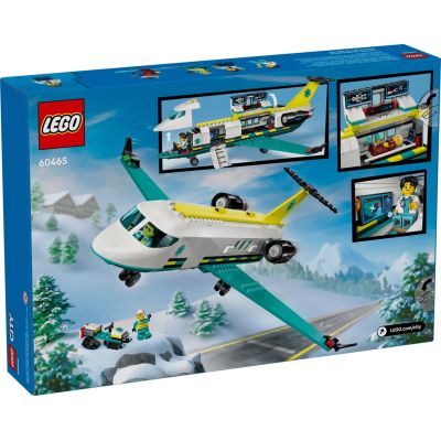 12. LEGO City 60465 Ambulance Plane