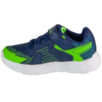 2. Skechers S-Lights: Flex-Glow Bolt 400138L-NVMT Navy 30