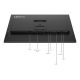 47. Lenovo ThinkVision T27UD-40 Intrusion Protection Monitor (IPS), 27", 16:9, 60 Hz, 4 ms, 3840 x 2160 pixels, 350 cd/m2, HDMI Ports: 1, Eclipse, 36-month warranty