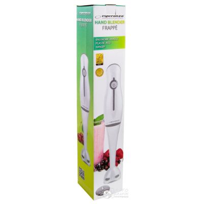 9. Esperanza Frappe Hand Blender EKM001E (250W; gray)