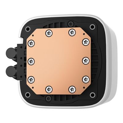 2. DeepCool LE240 WH V2 Processor All-in-one Liquid Cooler 12 cm White 1 pc.