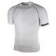 Rogelli sweatband short sleeve COMPRESSION white S