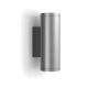 6. Philips Hue Appear outdoor stainless steel wall lamp 2x8W