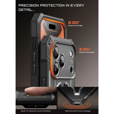 10. Supcase Grip Pro Mag MagSafe Case for iPhone 18 Pro Max / 17 Pro Max - Black