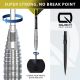 3. Harrows NX-90 Bomb QP 90% Steeltip Darts