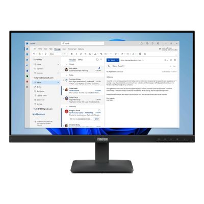 2. Lenovo ThinkVision 23.8" S24-4E Monitor (64B5KAT1EU)
