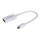 SAVIO cl-57 Adapter (Mini DisplayPort M - HDMI F; 0.10m; white)