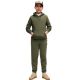 5. Puma ESS Small No. 1 Logo Centered Hoodie for Kids Khaki 692976 86