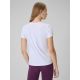 2. Women's slim plain T-shirt 4F 4FRAW25TTSHF3623-10S