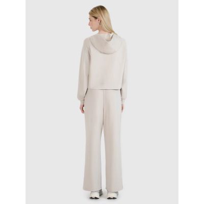 3. Women's 4F Modal Wide Leg Sweatpants 4FWSS25TTROF1011-83S