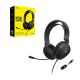 2. Corsair HS35 SURROUND v2 Wired Headband Gaming Headset Black