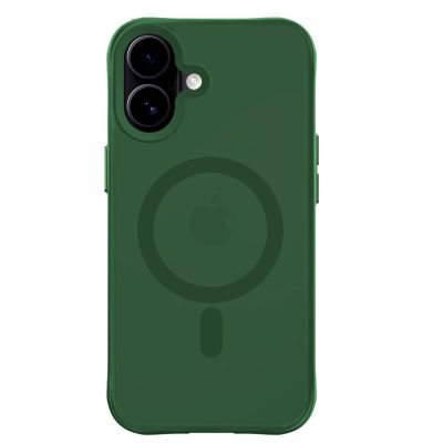 11. 3mk Smoke MagCase for iPhone 17 - Green-Translucent