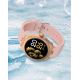 9. Smartwatch Gravity Rose Gold Pink GT25-2