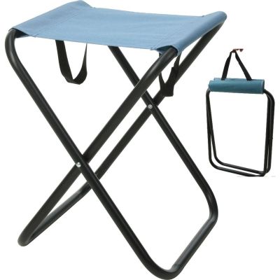 FISHING CHAIR CAMPING FOLDING STOOL WITH HANDLE REDCLIFFS BLUE