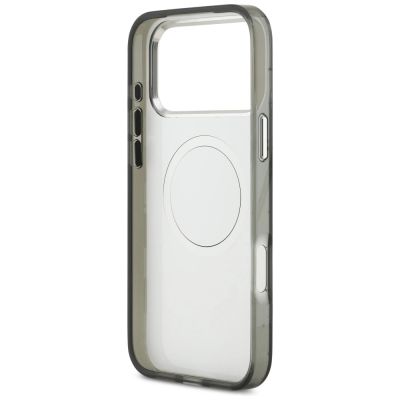 7. Karl Lagerfeld IML KL Monogram MagSafe Case for iPhone 17 Pro Max - Black