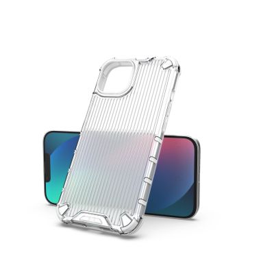 20. Ombre Protect Case for iPhone 14 pink and blue armored case