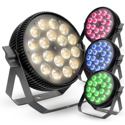 LIGHT4ME ALU TETRA RGBW PAR 18x10W stage spotlight