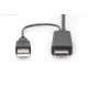 2. HDMI 4K 30Hz Power Adapter Cable USB A to DisplayPort 2m