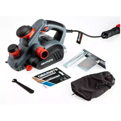 2. 850W planer, planing depth 3 mm, planing width 82 mm