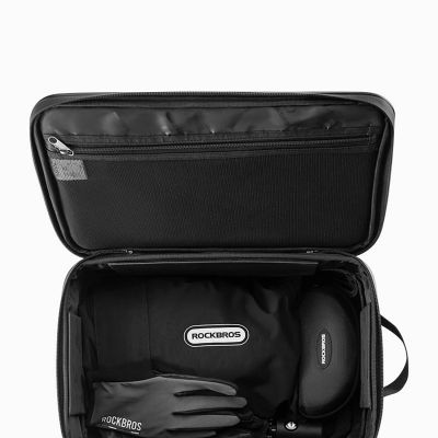 14. Rockbros A30 ROAD TO SKY Foldable Bike Bag for Trunk 15-30L - Gray