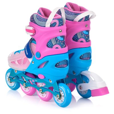 5. Meteor Roller Skates S 30-33 Loky Pink/Blue