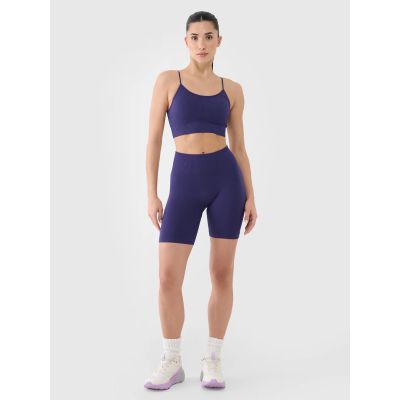 2. Women's seamless training cycling leggings 4F 4FWSS25TFSTF014-30S