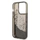 7. Karl Lagerfeld Liquid Glitter Elong case for iPhone 14 Pro Max - black