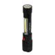 9. ESPERANZA ALUMINUM FLASHLIGHT WITH SIDE LIGHT COB APATE EOT069