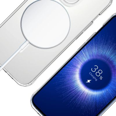 9. 3mk Armor MagCase for iPhone 14 Pro - Transparent