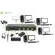 6. Techly IDATA DP-KVM4 KVM Switch Rack-Mountable Black