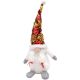 2. DECORATIVE GNOME WITH MAGIC SEQUINS 35CM WHITE