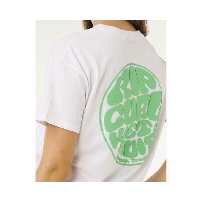 5. RIP CURL Icons Of Surf Relaxed Tee Women's White