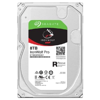 4. Seagate IronWolf Pro HDD (8 TB; 256MB; 3.5"; SATA)