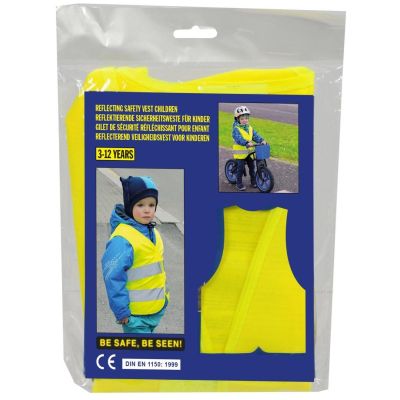 5. DUNLOP YELLOW REFLECTIVE VEST FOR CHILDREN